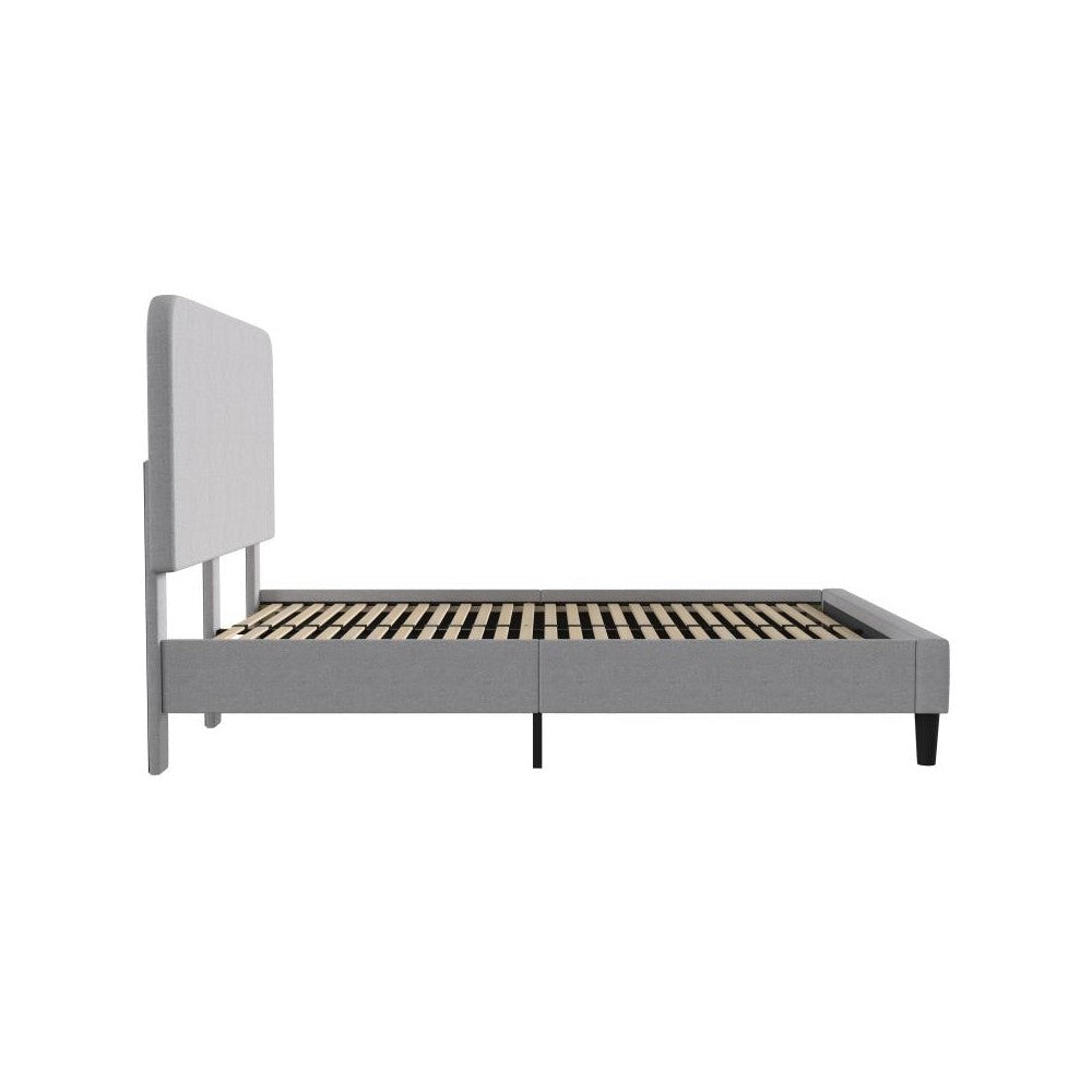 Flash Furniture Addison Gray Queen Size Platform Bed HG-3WPB21-Q03-Q-GY-GG
