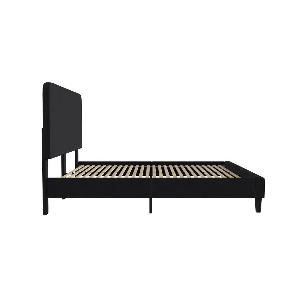 Flash Furniture Addison Black King Size Platform Bed HG-3WPB21-K04-K-BK-GG