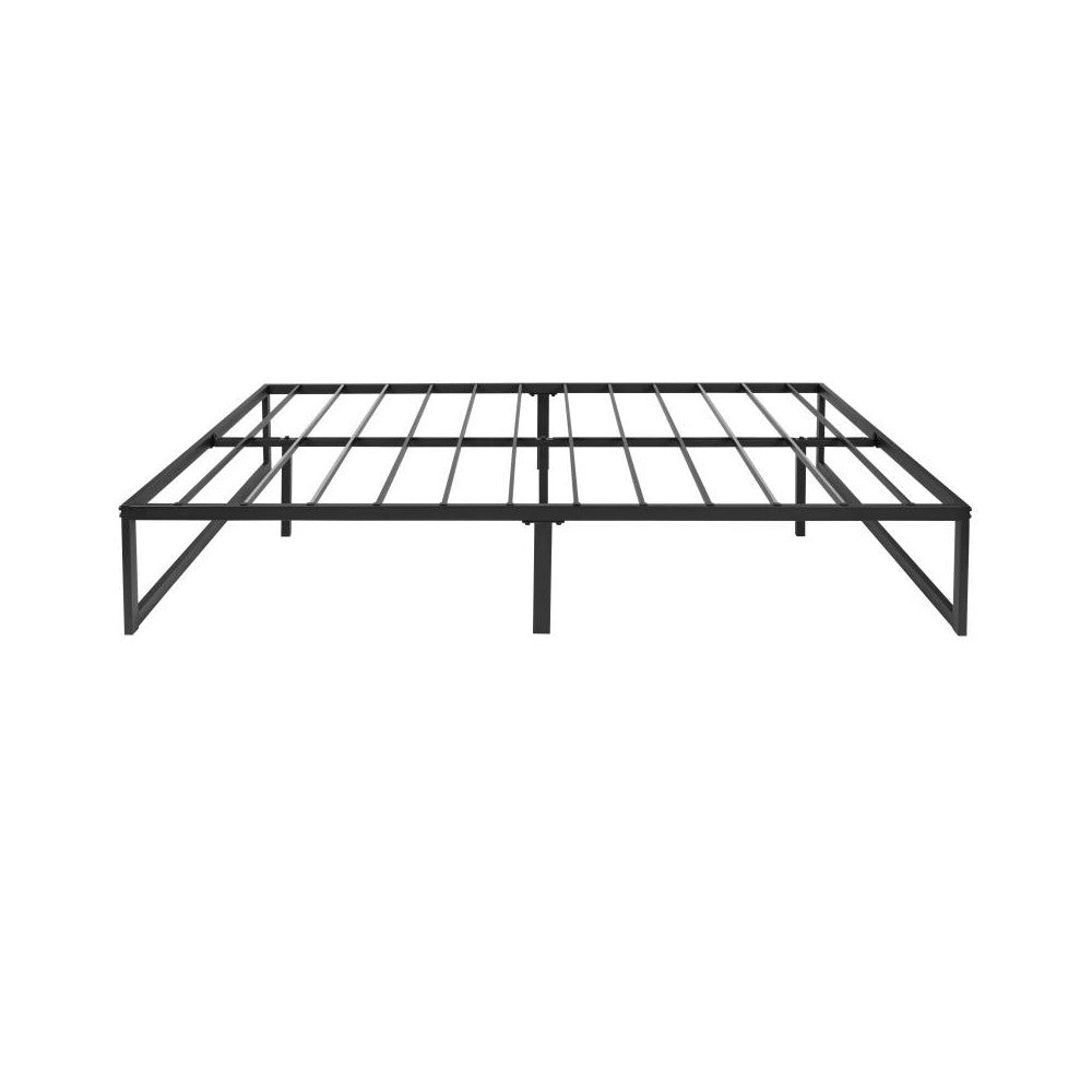 Flash Furniture Bentley 14 Inch Full Metal Bed Frame MP-XU-BD10001-F-BK-GG