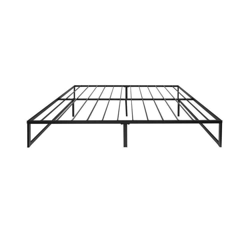 Flash Furniture Bentley 14 Inch King Metal Bed Frame MP-XU-BD10001-K-BK-GG