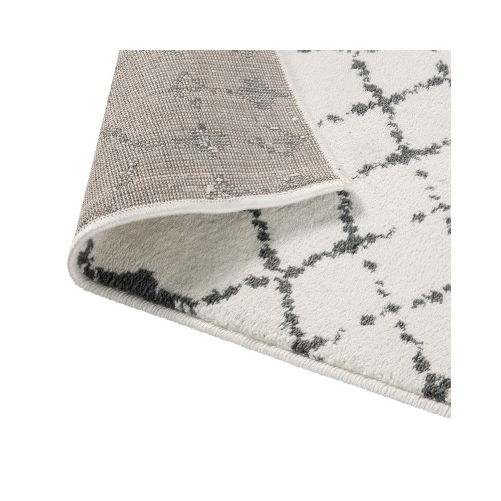 Flash Furniture Beth 5x7 Ivory & Gray Area Rug RC-CR19-1330-57-IV-GR-GG