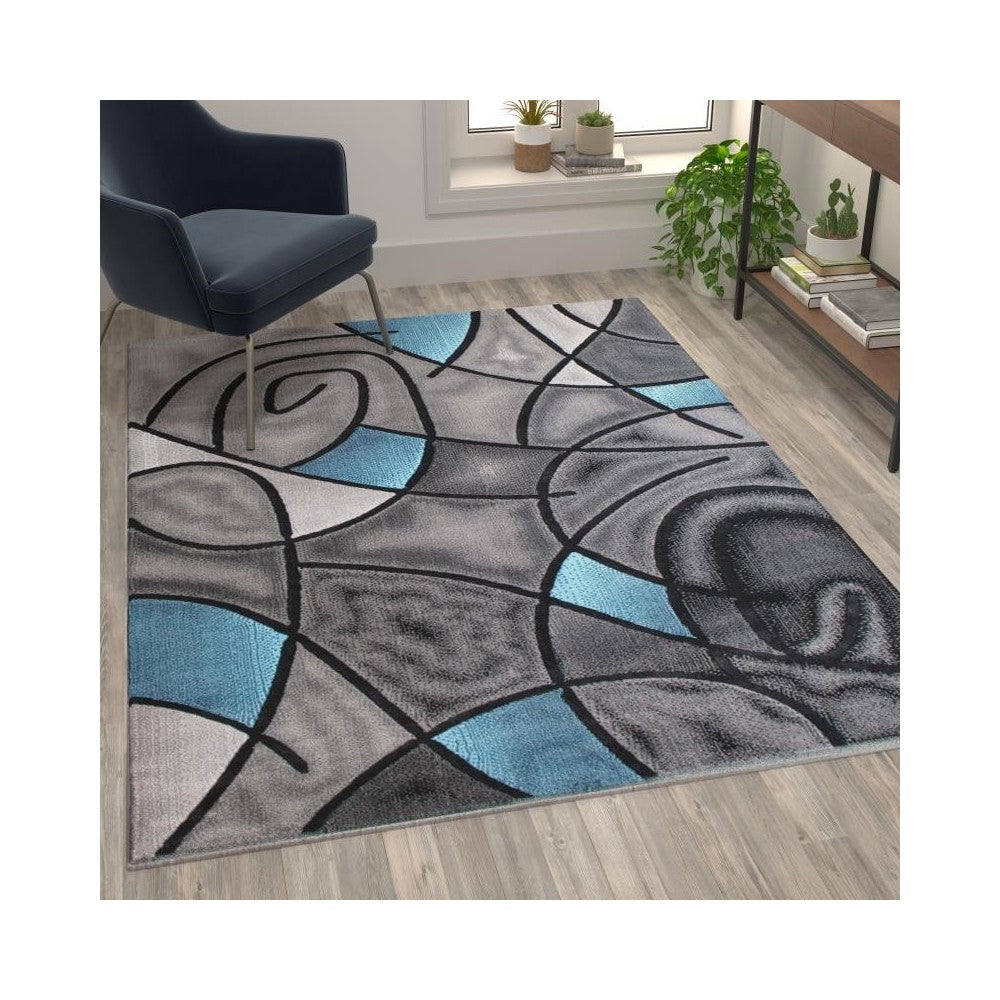 Flash Furniture Blue Rug ACD-RGTRZ860-57-BL-GG
