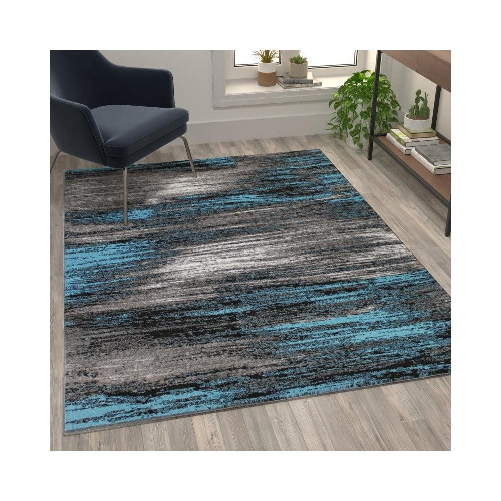 Flash Furniture Blue Rug ACD-RGTRZ863-57-BL-GG