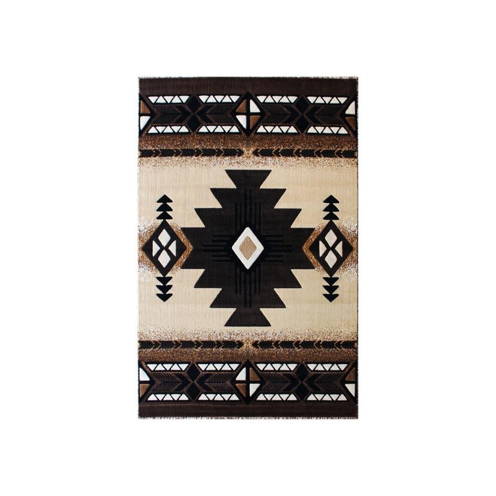 Flash Furniture Brown Rug ACD-RGKGYH-810-BN-GG