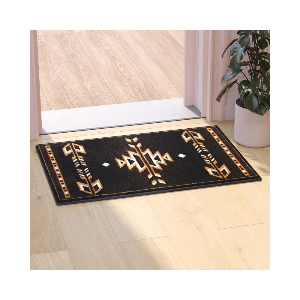 Flash Furniture Brown Rug KP-RGB9072-23-BN-GG