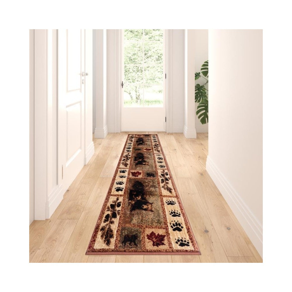 Flash Furniture Brown Rug OKR-RG1114-27-BN-GG