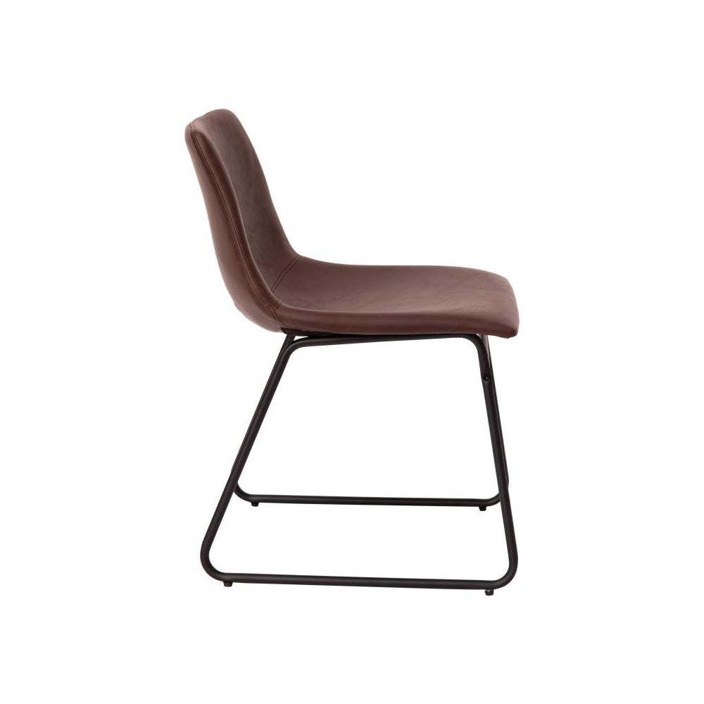 Flash Furniture Butler 2Pk 18" Dk Brown Dining Chair ET-ER18345-18-DB-BK-GG