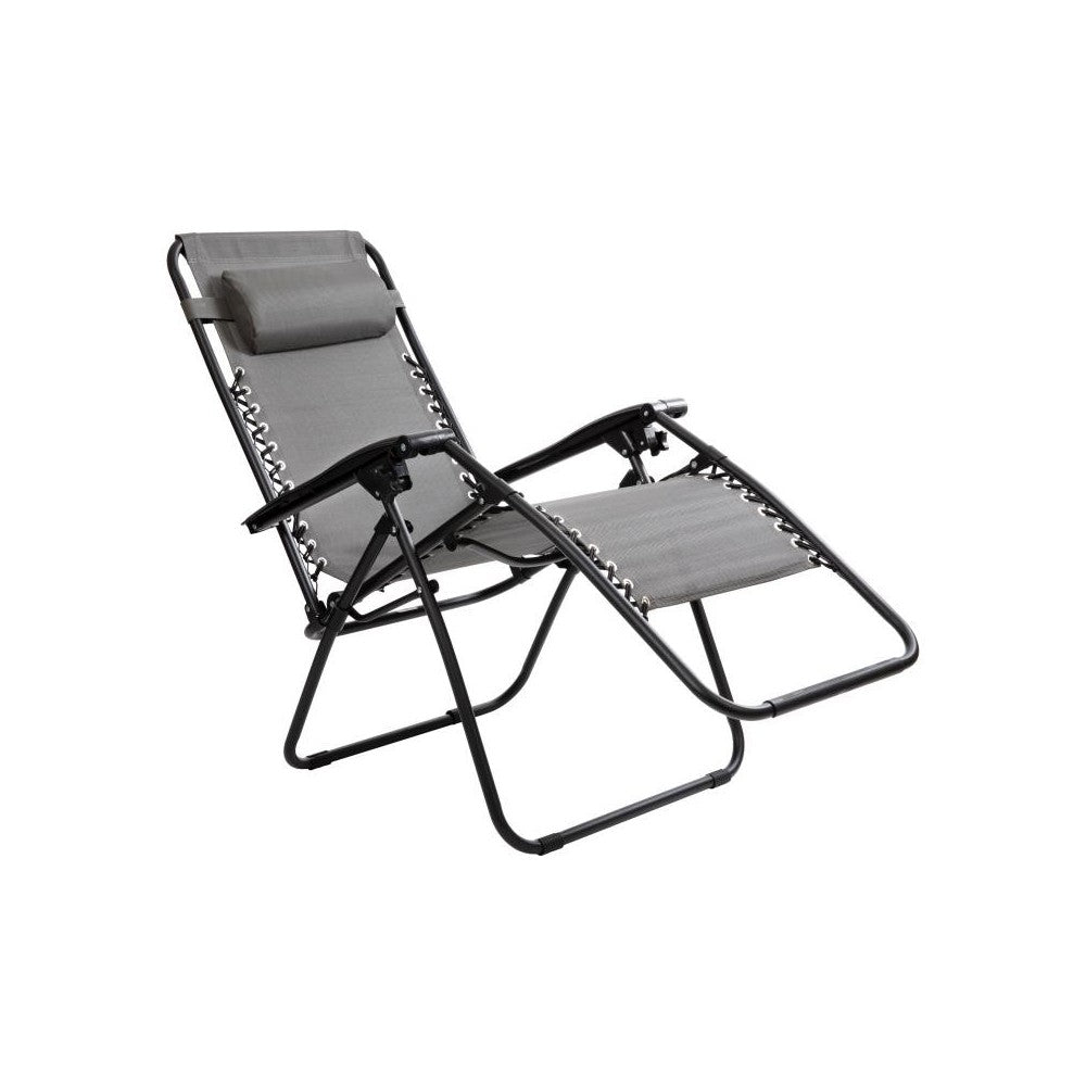 Flash Furniture Celestial Gray Zero Gravity Lounge Chair 2-GM-103122SS-GR-GG