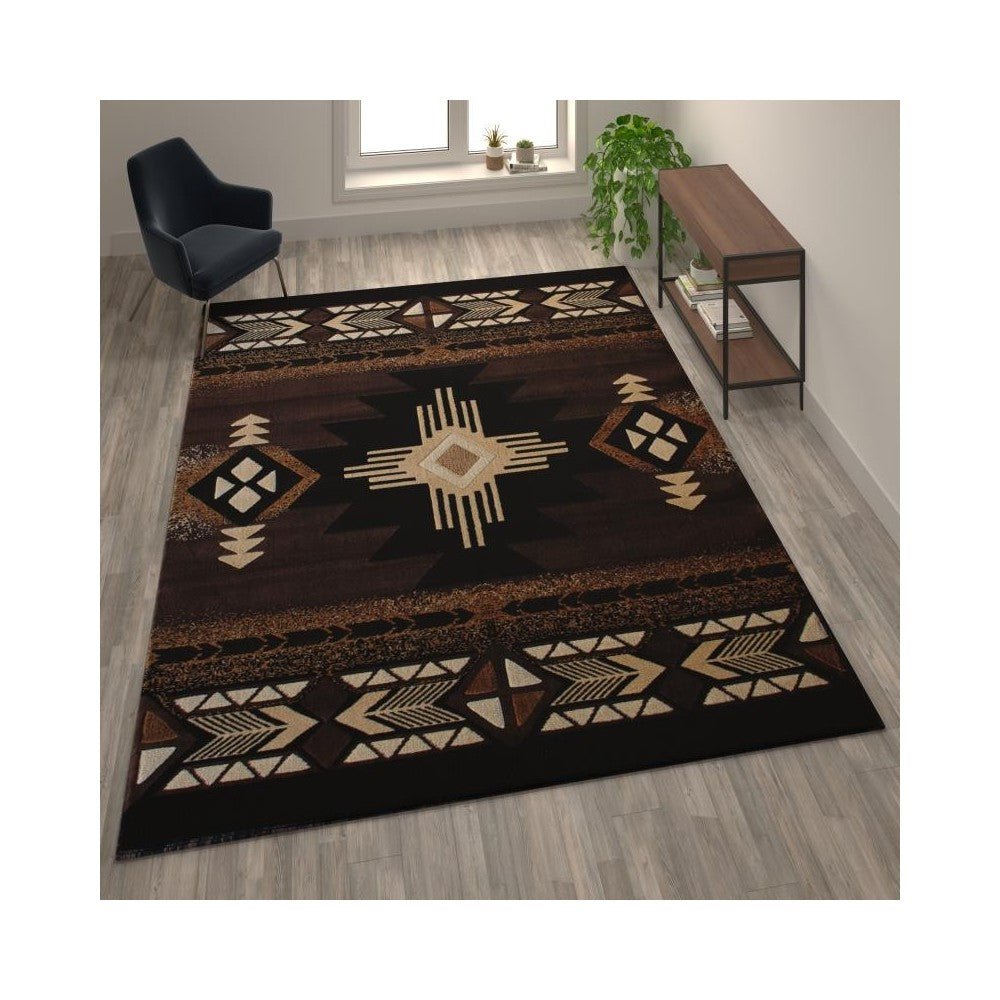 Flash Furniture Chocolate Rug ACD-RG137-810-CO-GG