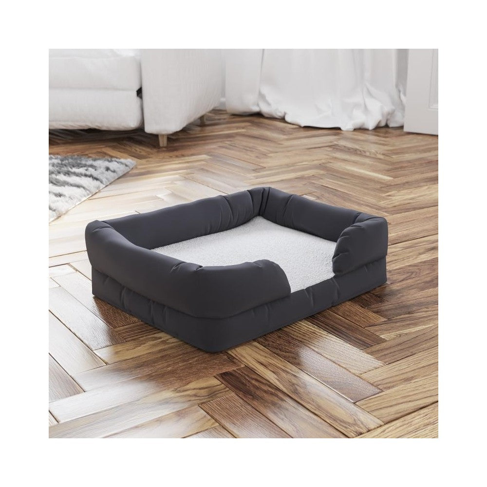 Flash Furniture Cooper Gray 25x20 Memory Foam Dog Bed AJ-ORTHO-00188-GY-GG