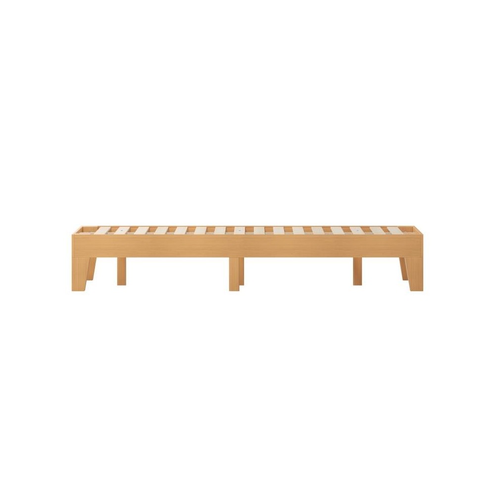 Flash Furniture Evelyn Pine Finish Twin Platform Bed YKC-1090-T-NAT-GG