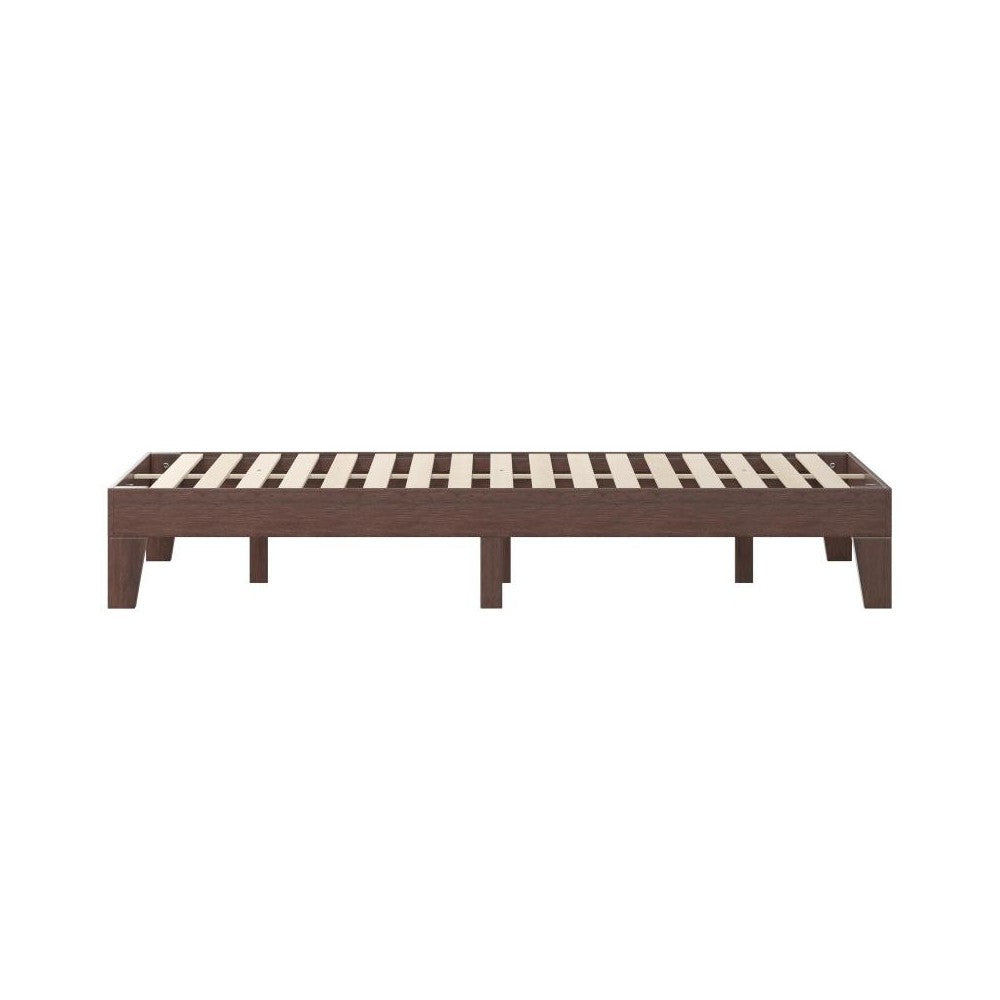 Flash Furniture Evelyn Walnut King Platform Bed YKC-1090-K-WAL-GG