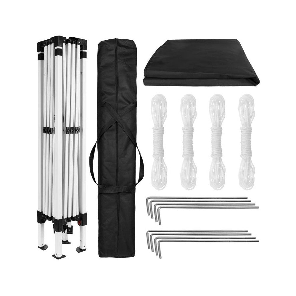 Flash Furniture Harris 10'x10' Black Pop Up Canopy JJ-GZ1010-BK-GG