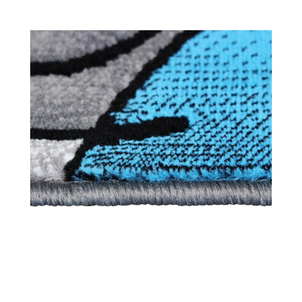 Flash Furniture Jubilee Collection Blue 2' x 3' Accent Rug ACD-RGTRZ860-23-BL-GG