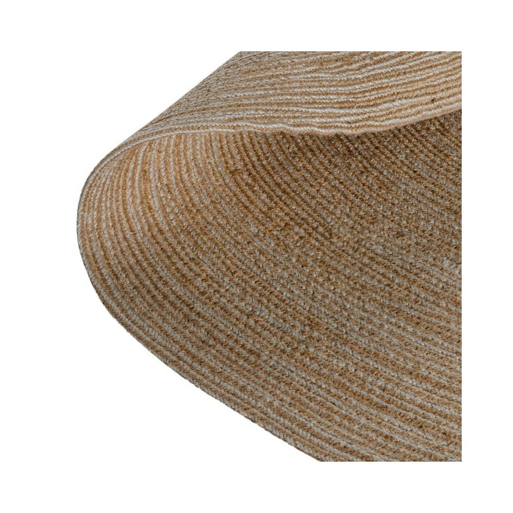 Flash Furniture Kelsey 4 Foot Round Jute Area Rug CI-19-3694-4-GG