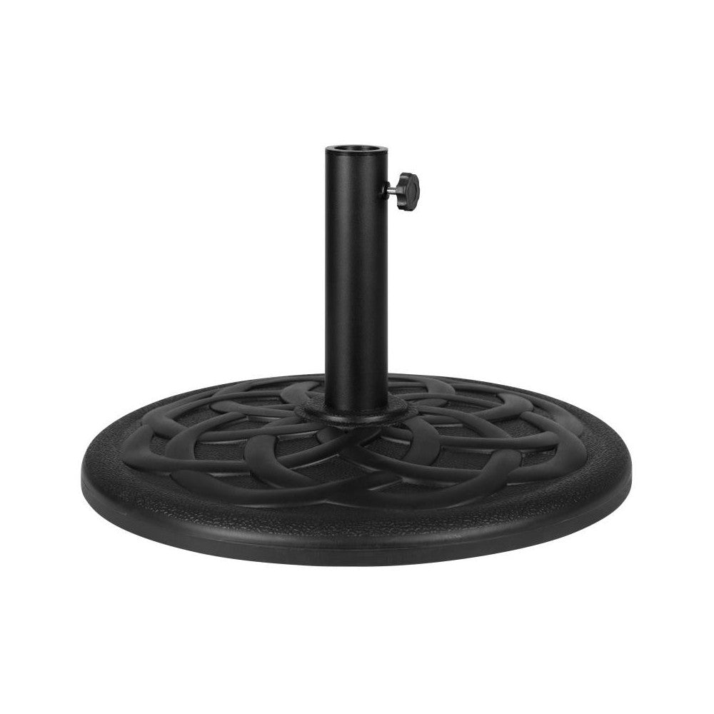 Flash Furniture Kona Black Cement Umbrella Base GM-UB19-BZ-GG