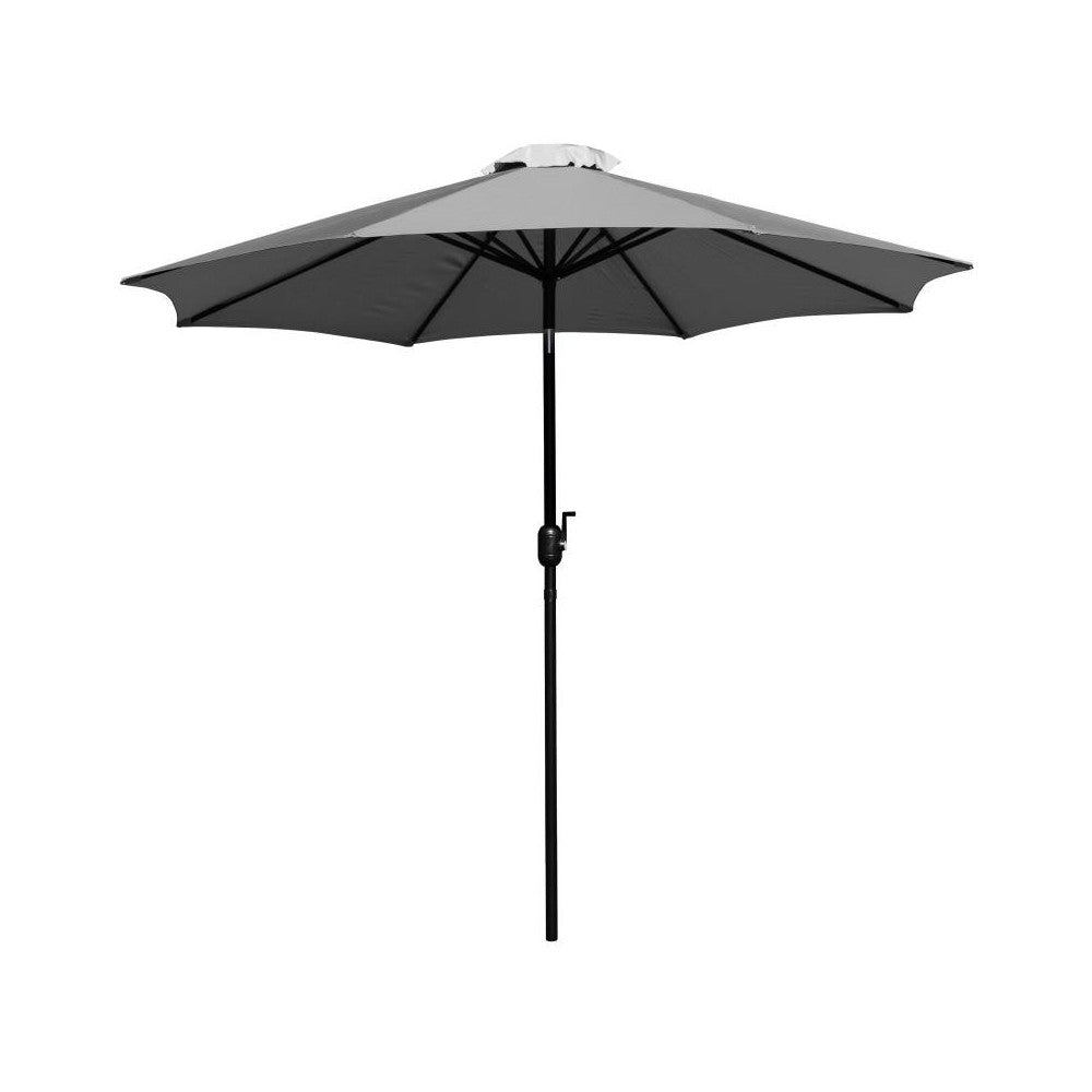 Flash Furniture Kona Gray 9 FT Round Patio Umbrella GM-402003-GY-GG