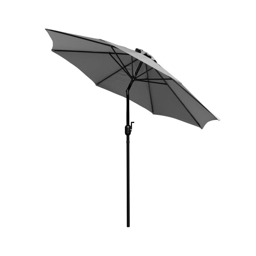 Flash Furniture Kona Gray 9 FT Round Patio Umbrella GM-402003-GY-GG