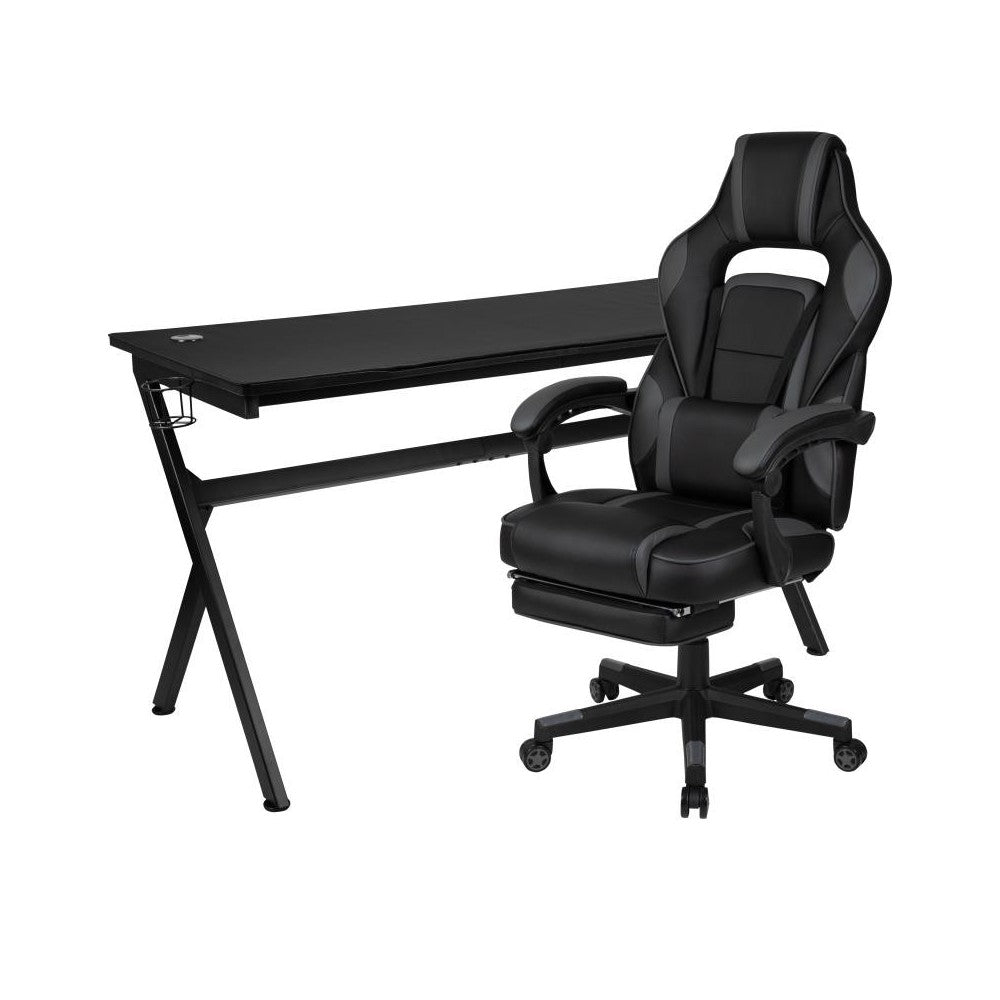 Flash Furniture Optis Black Gaming Desk & Chair Set BLN-X40D1904L-BK-GG