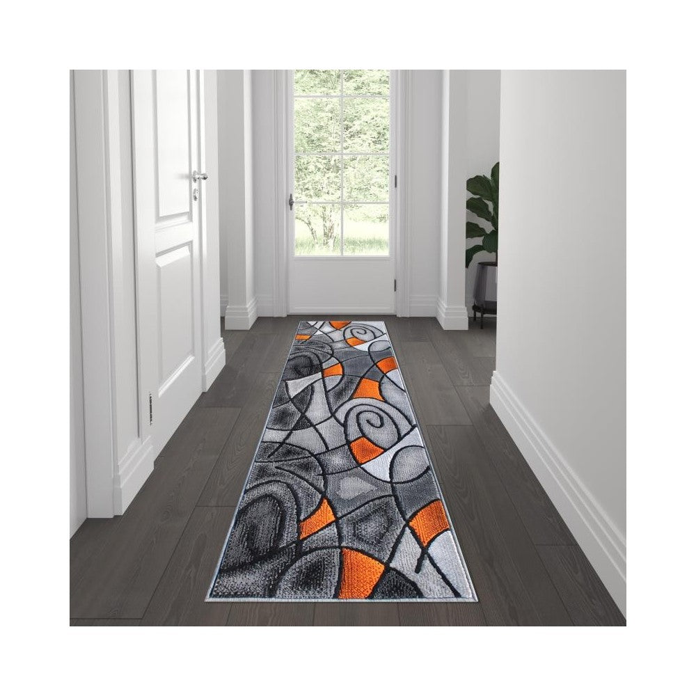 Flash Furniture Orange Rug ACD-RGTRZ860-27-OR-GG