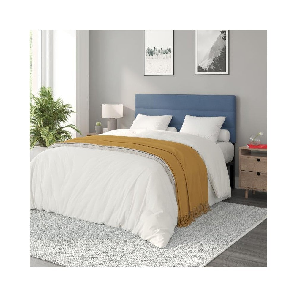 Flash Furniture Paxton Blue Tufted Queen Headboard TW-3WLHB21-BL-Q-GG
