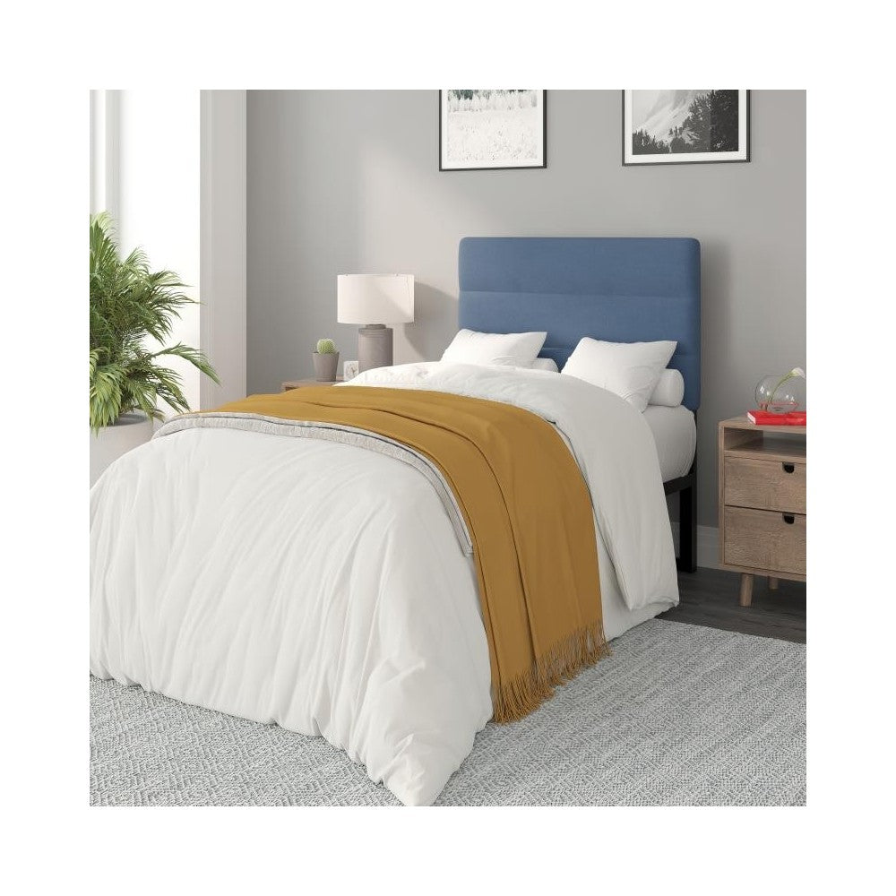 Flash Furniture Paxton Blue Tufted Twin Headboard TW-3WLHB21-BL-T-GG