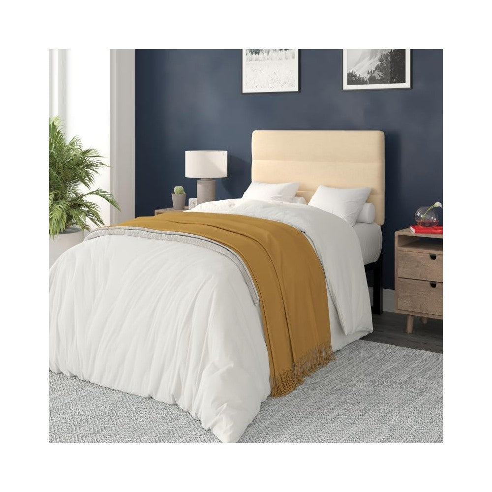 Flash Furniture Paxton Cream Tufted Twin Headboard TW-3WLHB21-W-T-GG