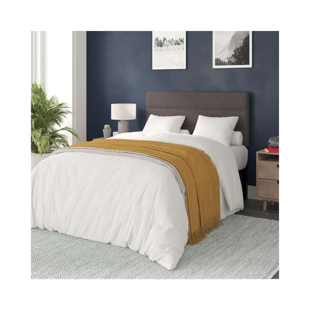 Flash Furniture Paxton Gray Tufted Full Headboard TW-3WLHB21-GY-F-GG