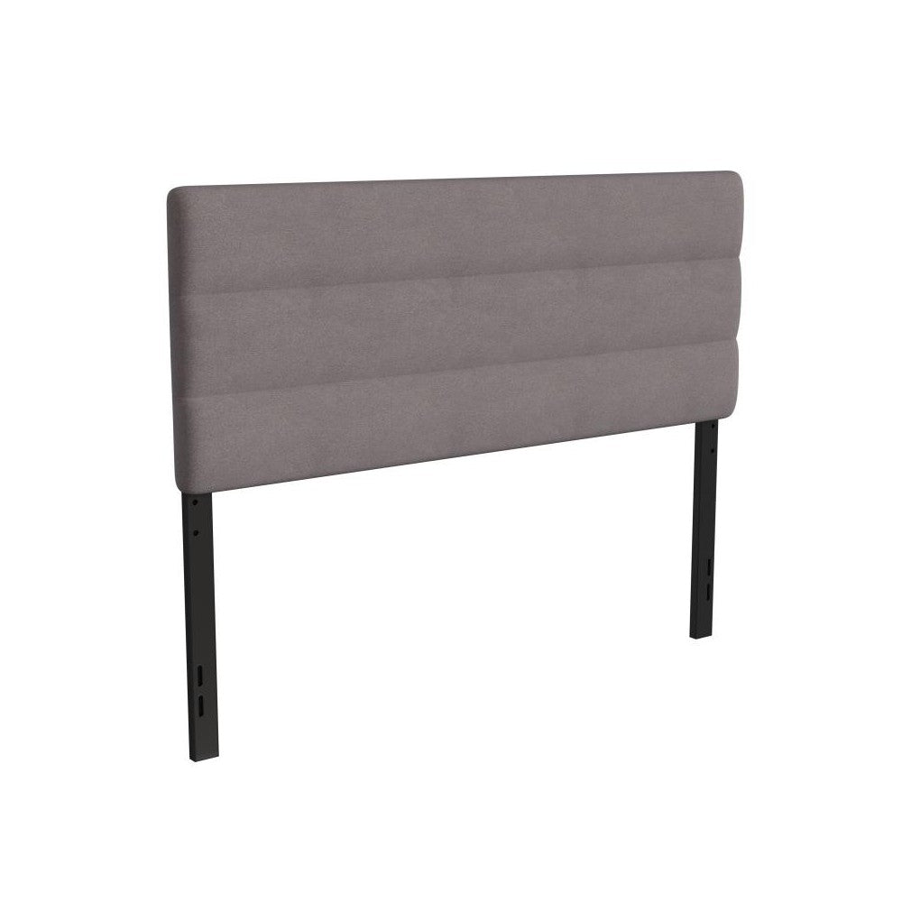 Flash Furniture Paxton Gray Tufted Queen Headboard TW-3WLHB21-GY-Q-GG