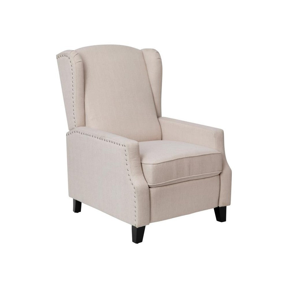 Flash Furniture Prescott Cream Push Back Recliner Chair BO-BS7002-1-CREAM-GG