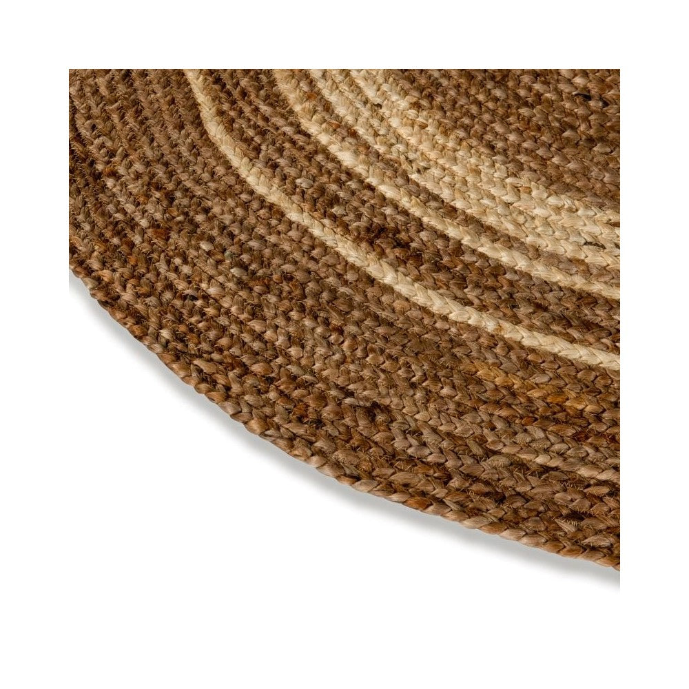 Flash Furniture Prima 4 Ft RD Natural Jute Area Rug RC-JR-2045-12-48-GG