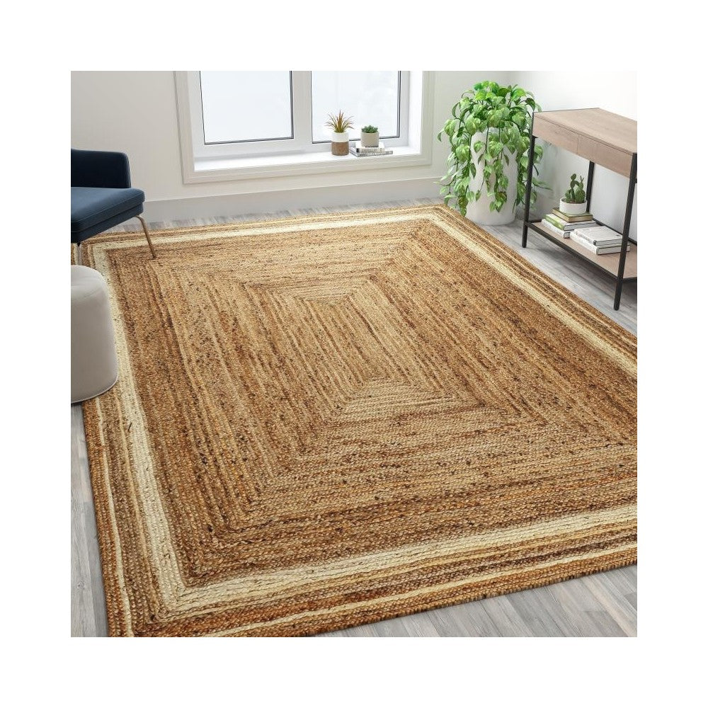 Flash Furniture Prima 8' x 10' Natural Jute Area Rug RC-JR-2045-12-810-GG