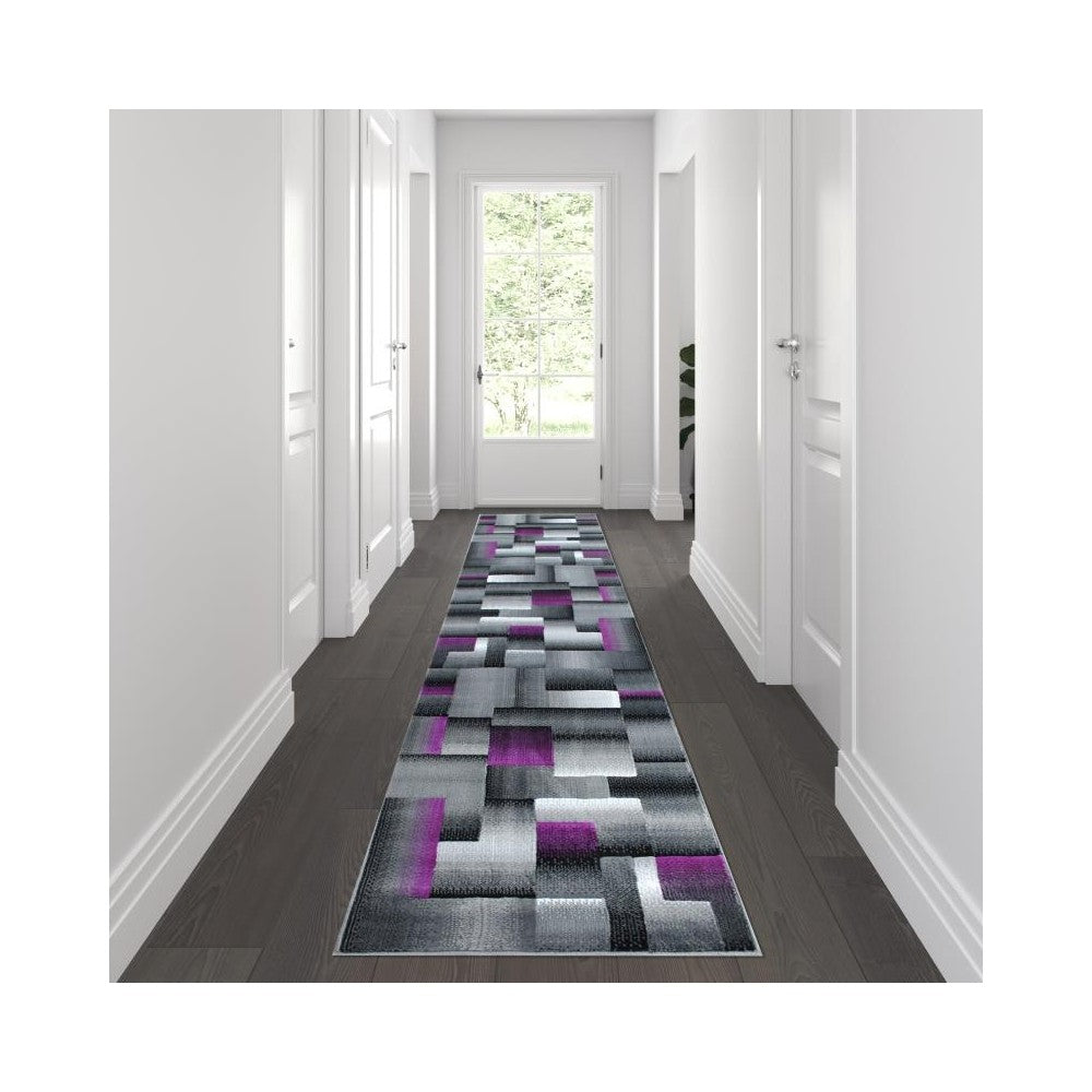 Flash Furniture Purple Rug ACD-RGTRZ861-210-PU-GG