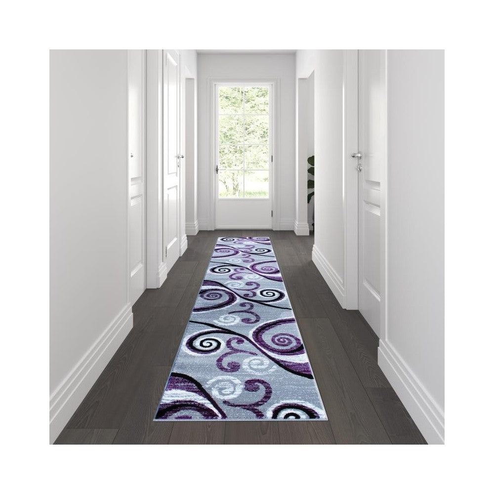 Flash Furniture Purple Rug OKR-RG1100-211-PU-GG