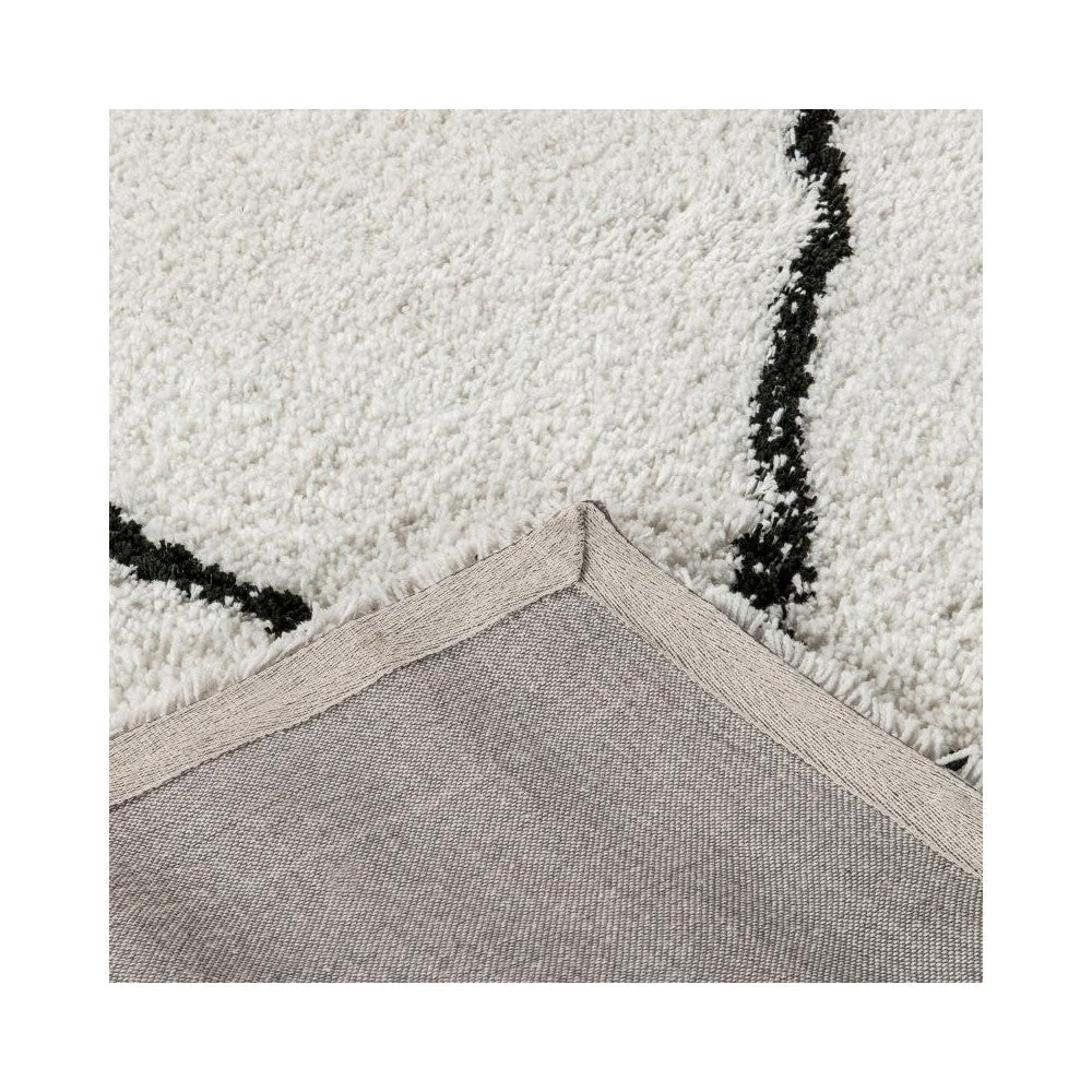 Flash Furniture Roxy 8x10 Ivory & Black Area Rug RC-KJ-181070-01-810-GG