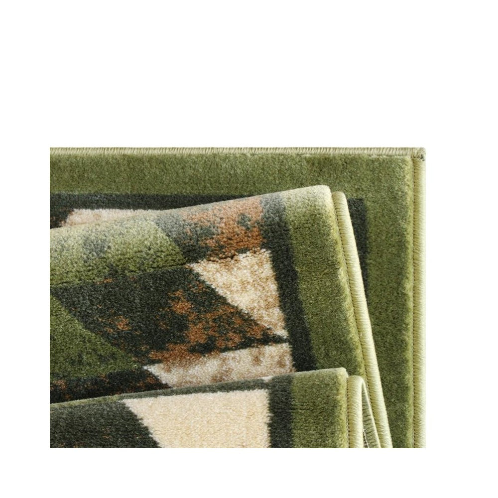 Flash Furniture Teagan Collection Green 6' x 9' Area Rug OKR-RG1106-69-GN-GG