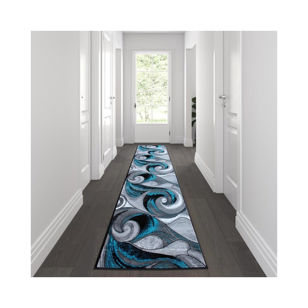 Flash Furniture Turquoise Rug ACD-RG410-310-TQ-GG