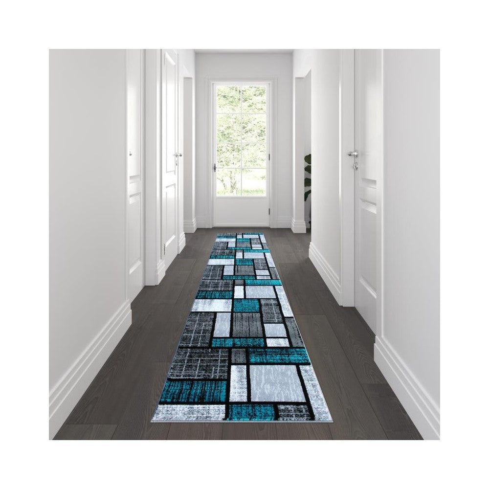 Flash Furniture Turquoise Rug OKR-RG1110-211-TQ-GG