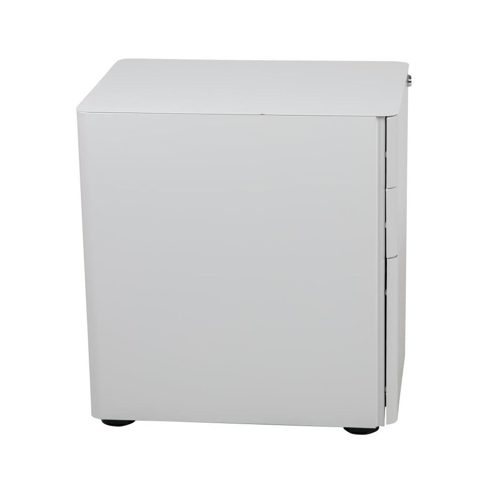 Flash Furniture Warner 3-Drawer Filing Cabinet-White HZ-CHPL-01-W-GG