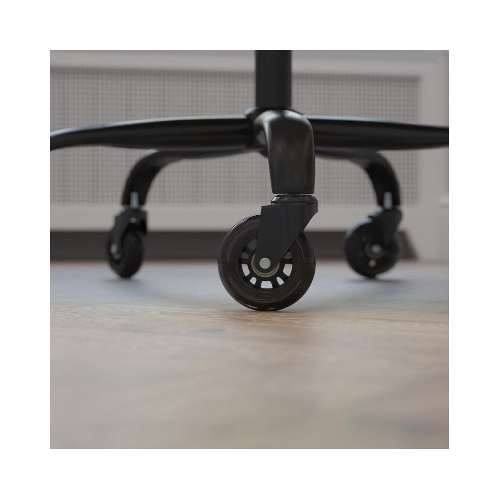 Flash Furniture Waylon Set of 5 Rubber Skater Wheels BL-LB-C-800-GG