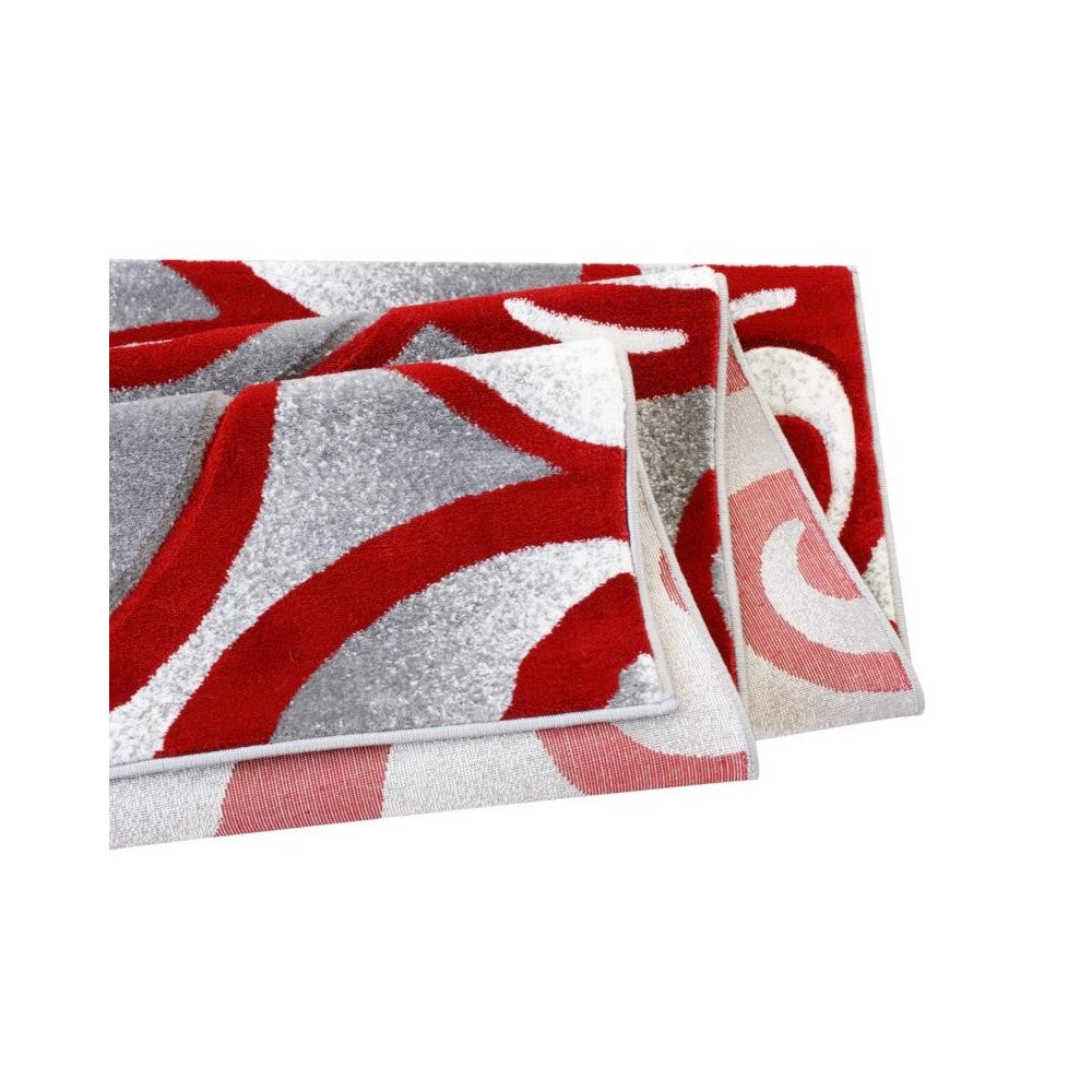 Flash Furniture Willow Collection Red 8' x 10' Area Rug ACD-RG241-810-RD-GG