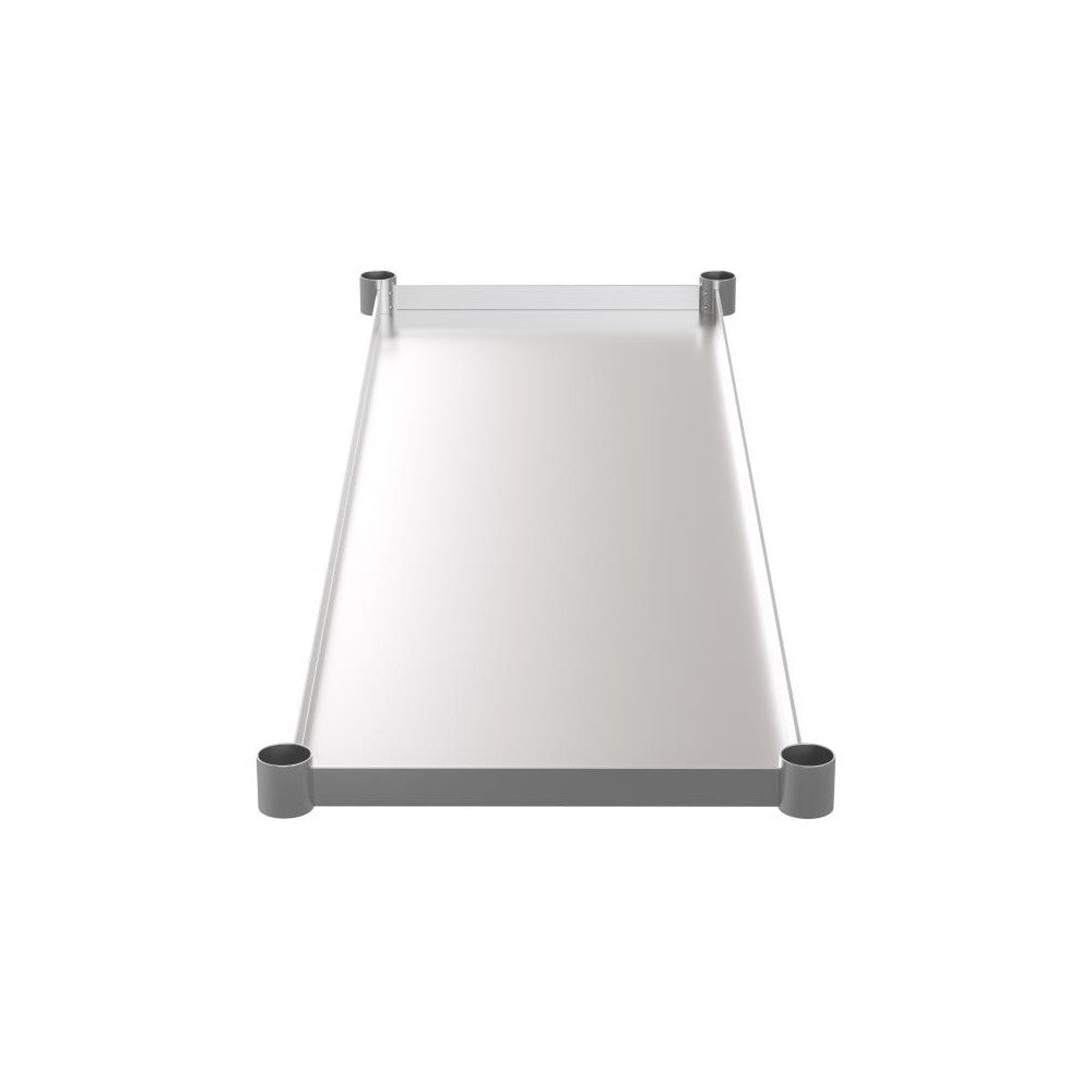 Flash Furniture Woodford Galvanized Work Table Shelf NH-GU-2460-GG