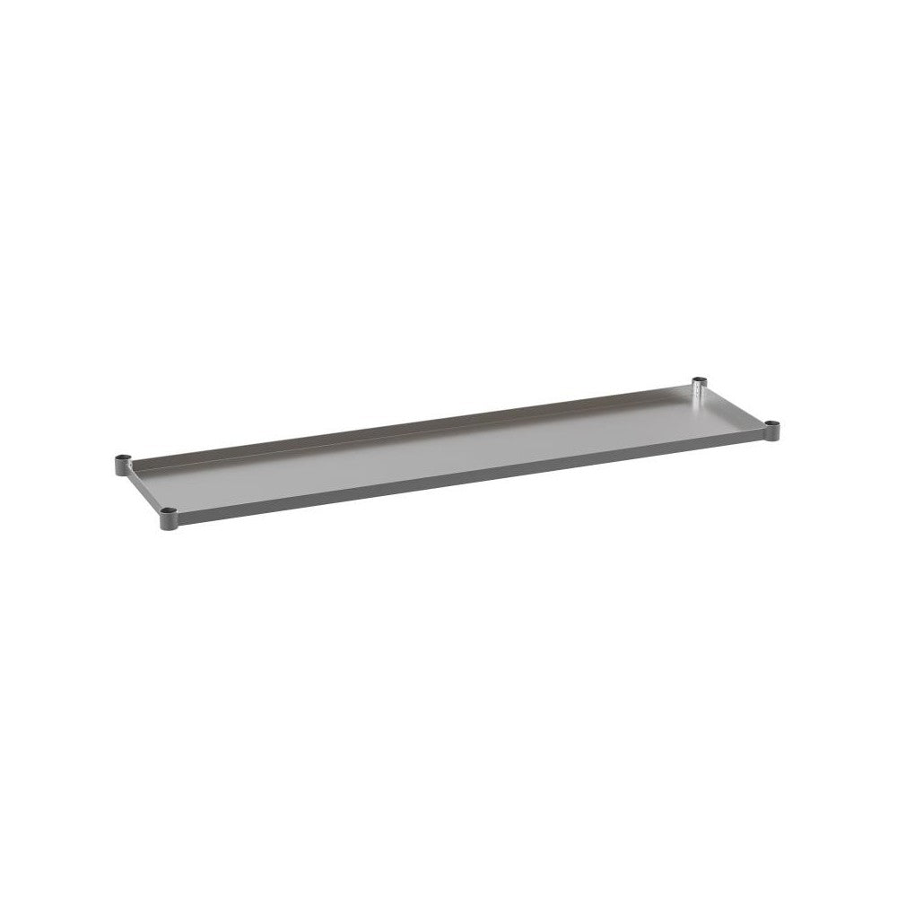 Flash Furniture Woodford Galvanized Work Table Shelf NH-GU-3072-GG
