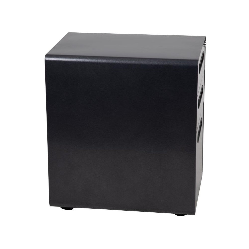 Flash Furniture Wren 3-Drawer Filing Cabinet-Black HZ-AP535-01-BK-GG