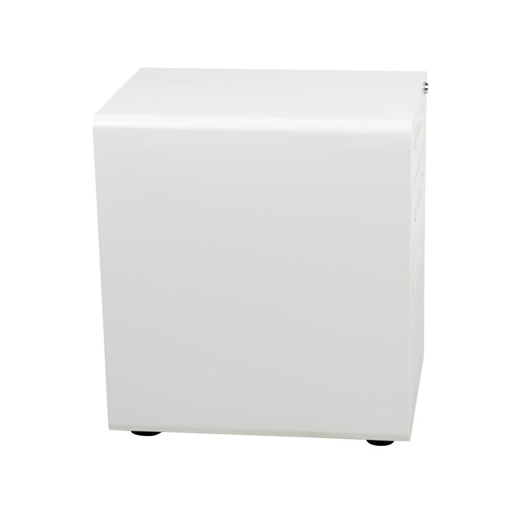 Flash Furniture Wren 3-Drawer Filing Cabinet-White HZ-AP535-01-W-GG