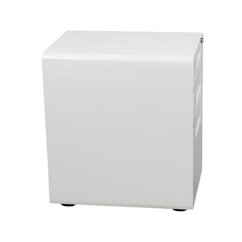 Flash Furniture Wren Filing Cabinet-White/Charcoal HZ-AP535-02-DGY-WH-GG