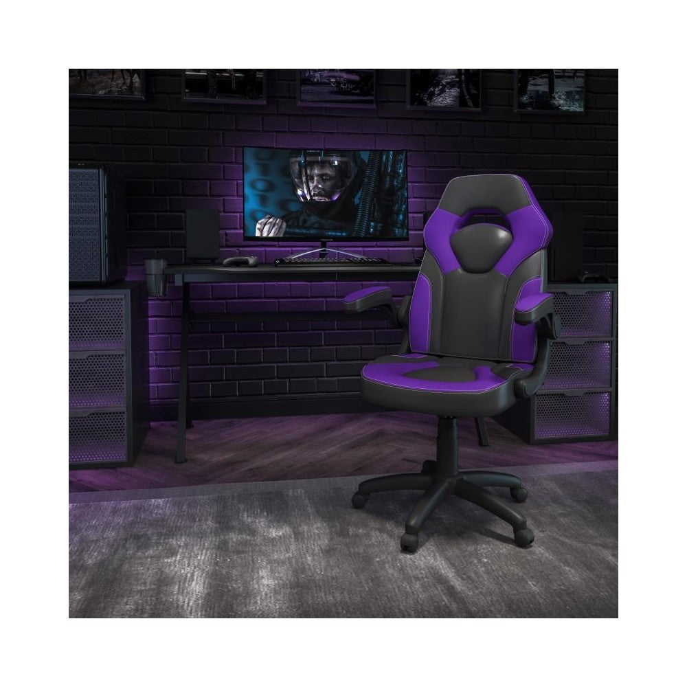 Flash Furniture X10 Purple Racing Gaming Chair CH-00095-PR-GG