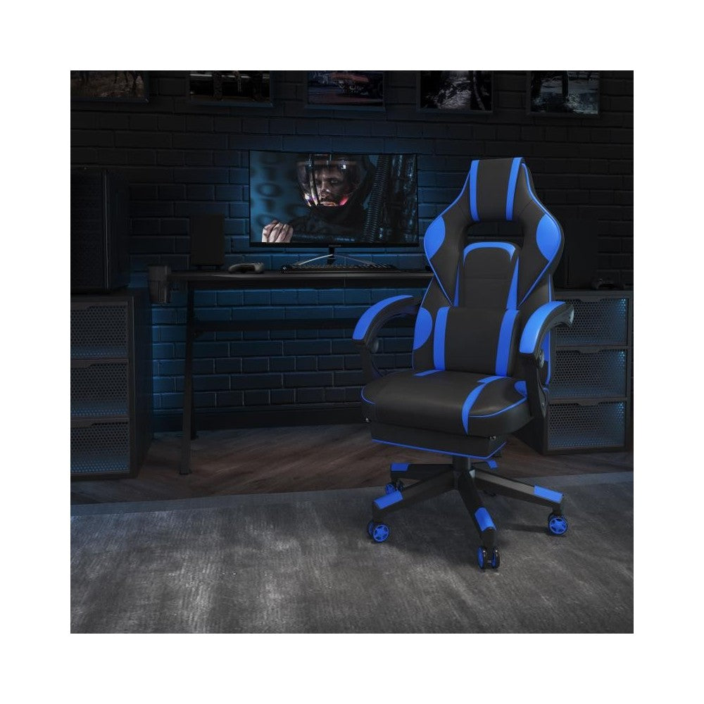 Flash Furniture X40 Blue Reclining Gaming Chair CH-00288-BL-GG