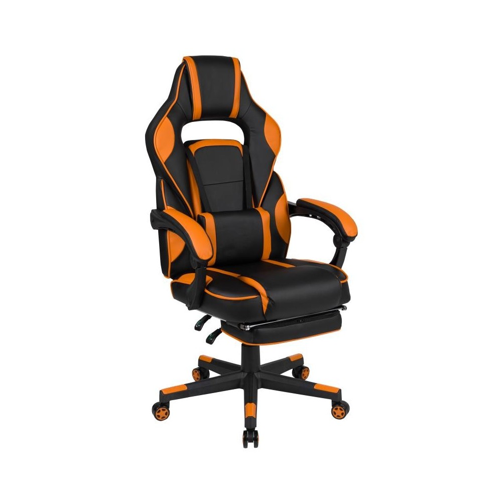 Flash Furniture X40 Orange Reclining Gaming Chair CH-00288-OR-GG