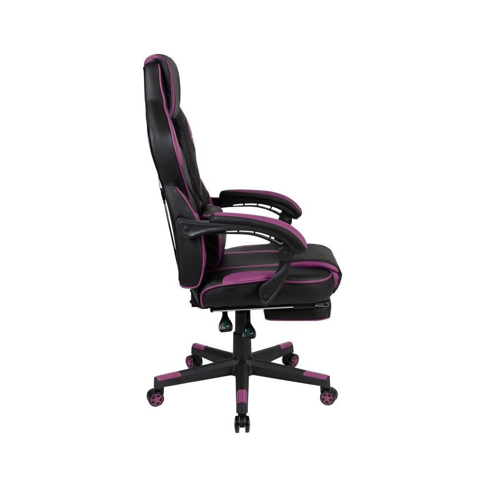 Flash Furniture X40 Purple Reclining Gaming Chair CH-00288-PR-GG